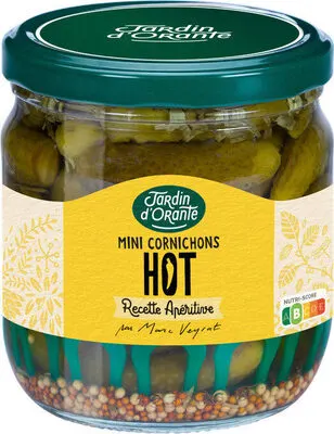 Le jardin d'Orante Cornichons recette hot